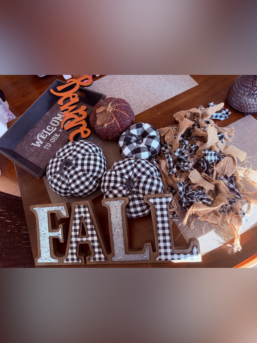Fall Halloween Decor